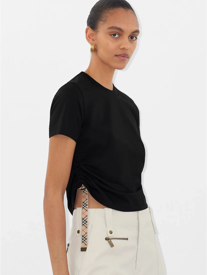 Burberry T-shirts and Polos Black