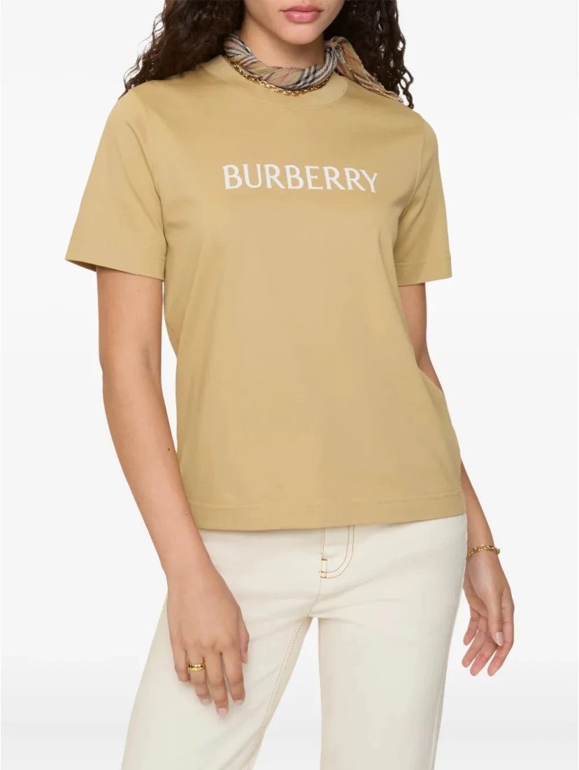 Burberry T-shirts and Polos Beige