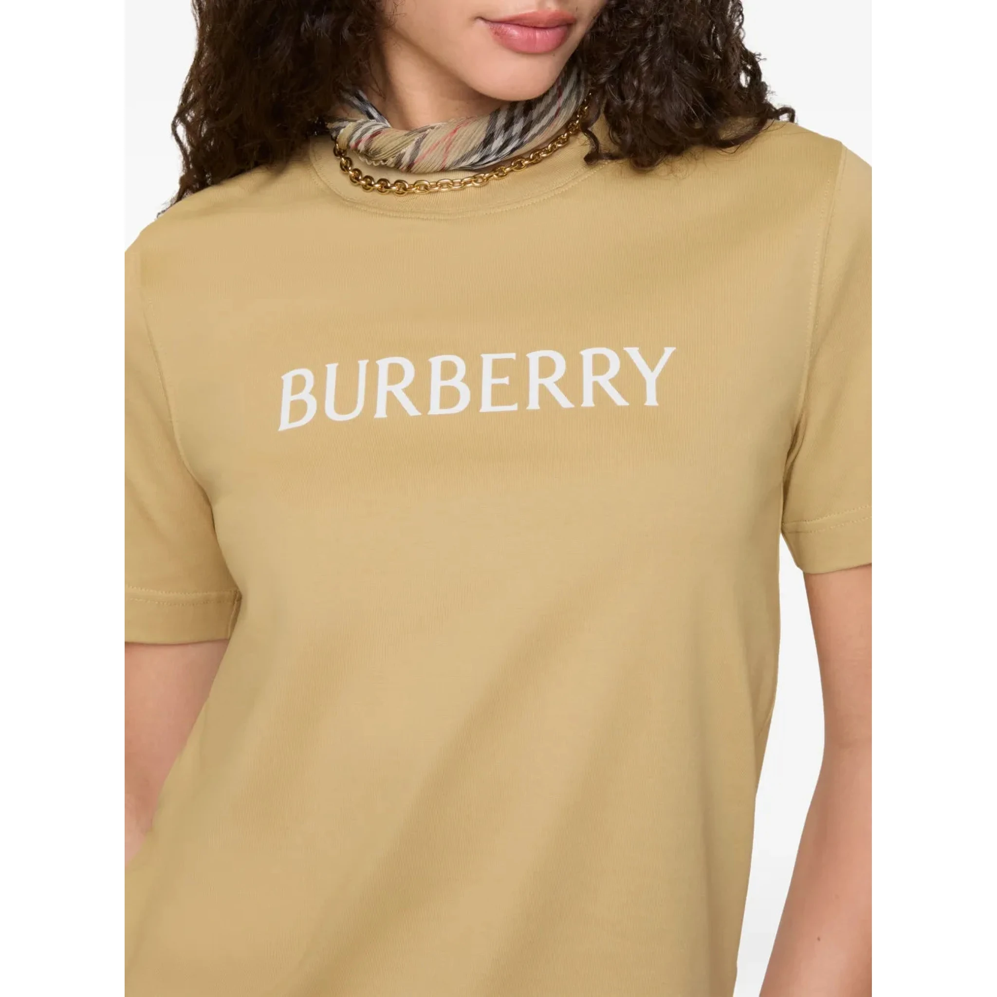 Burberry T-shirts and Polos Beige