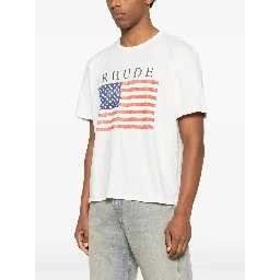 Rhude T-shirts and Polos White