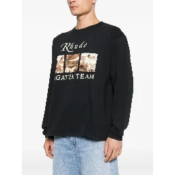 Rhude T-shirts and Polos Black
