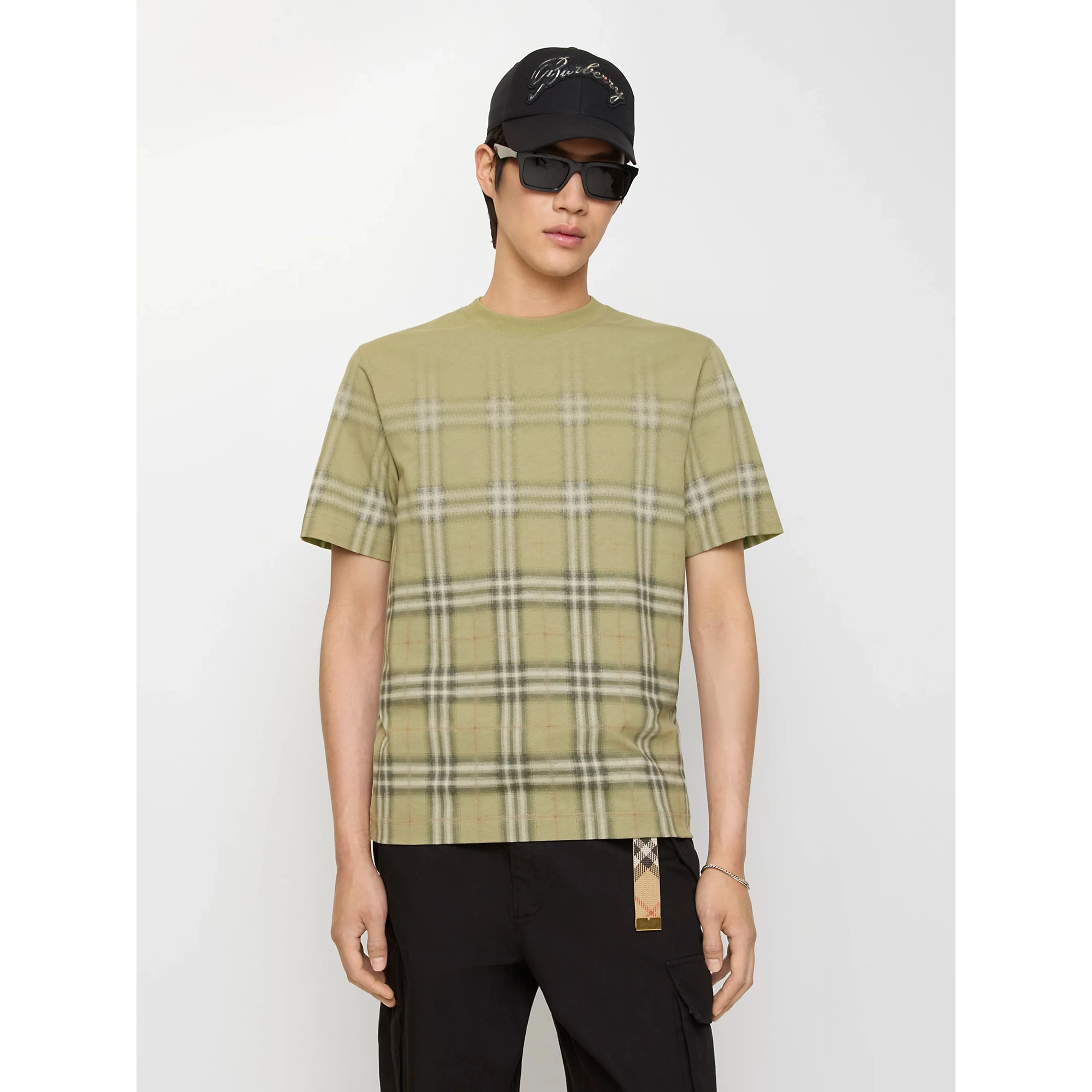 Burberry T-shirts and Polos Green