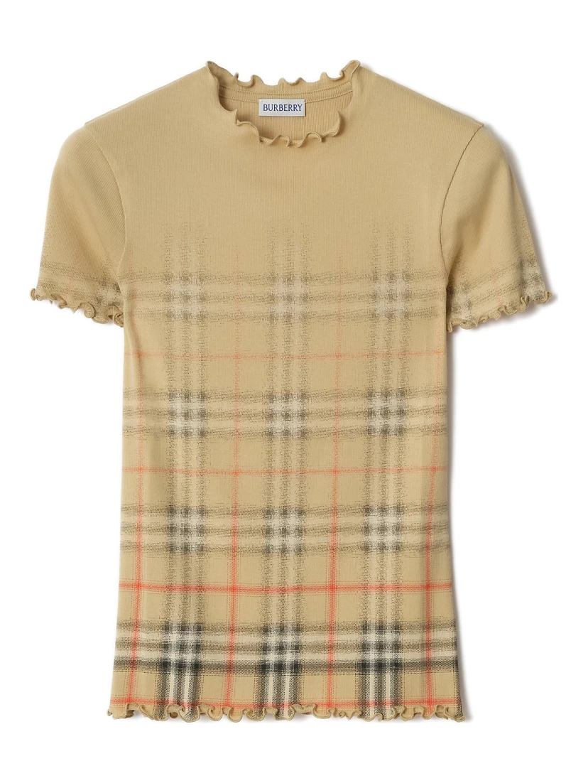 Burberry T-shirts and Polos Beige