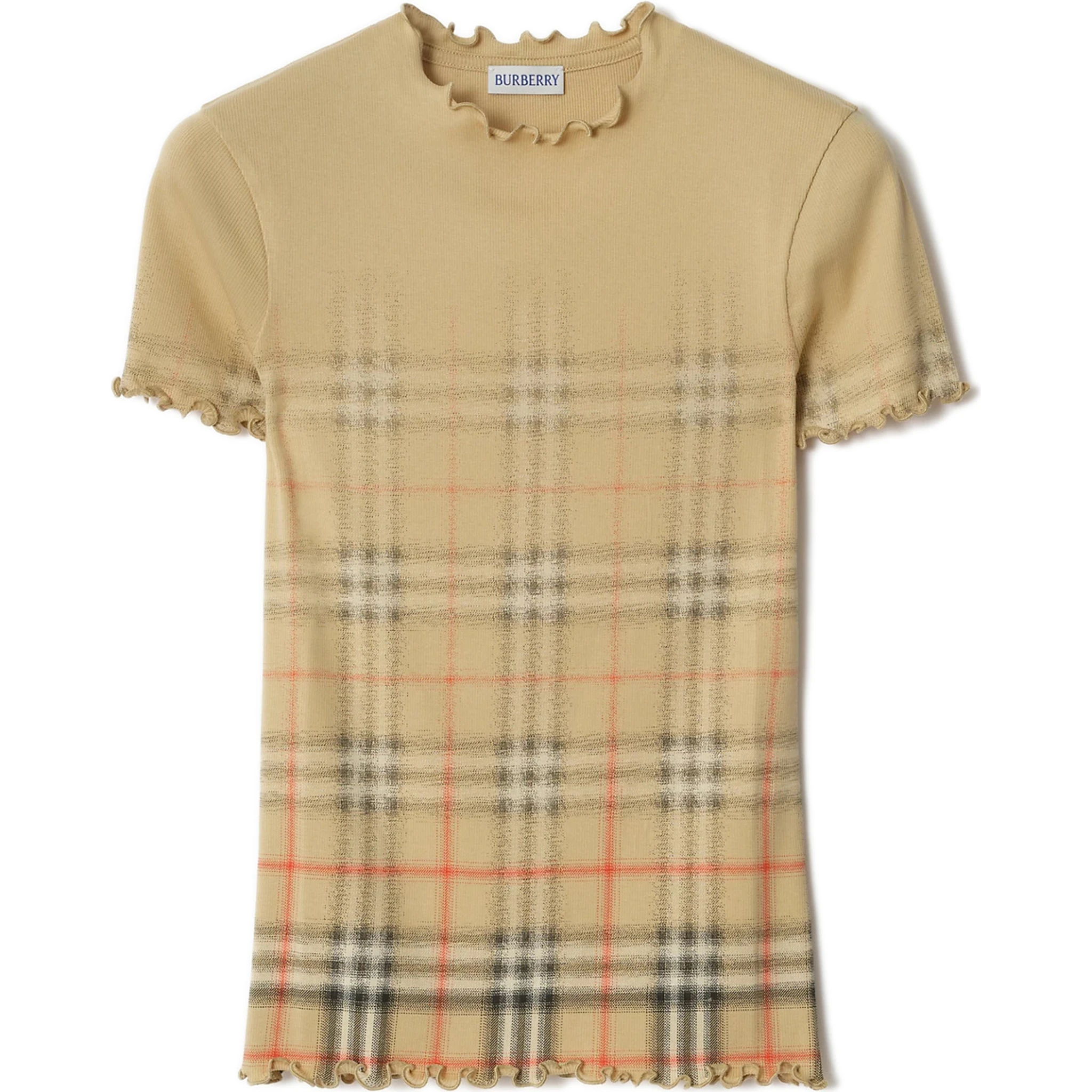 Burberry T-shirts and Polos Beige