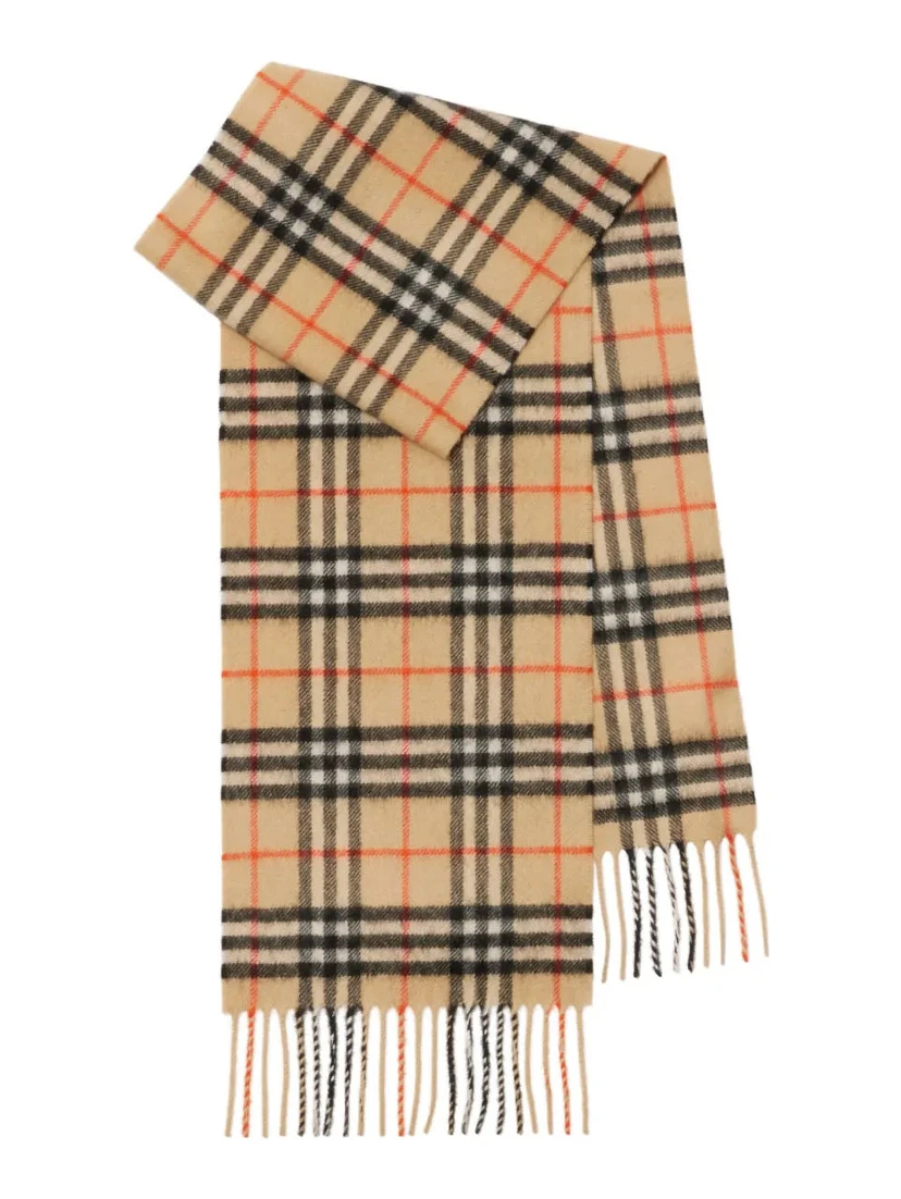 Burberry Kids Scarfs Beige