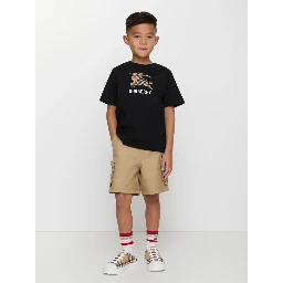 تيشيرتات وبولو للأطفال من بربري باللون الأسود