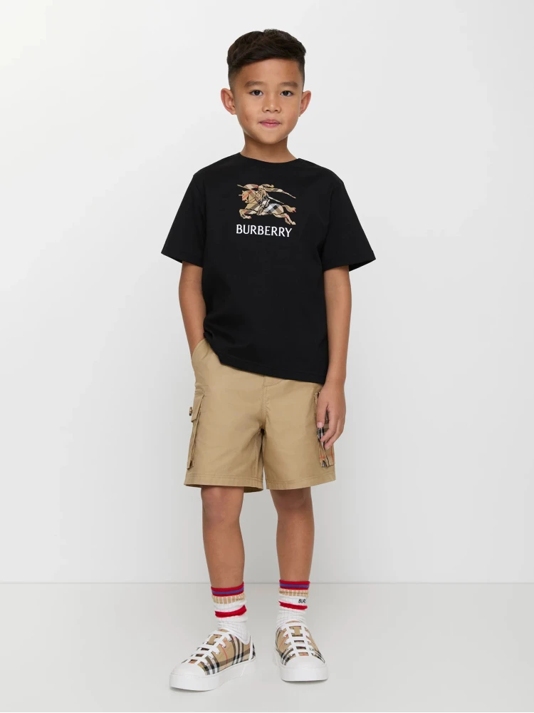 Burberry Kids T-shirts and Polos Black alternative