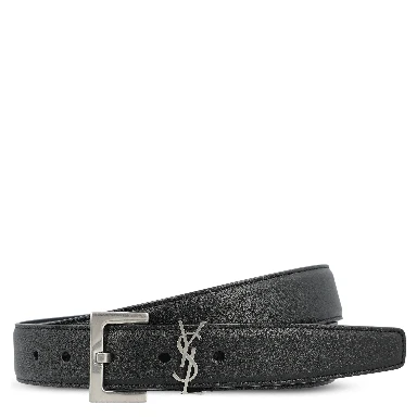 Saint Laurent Belts Black
