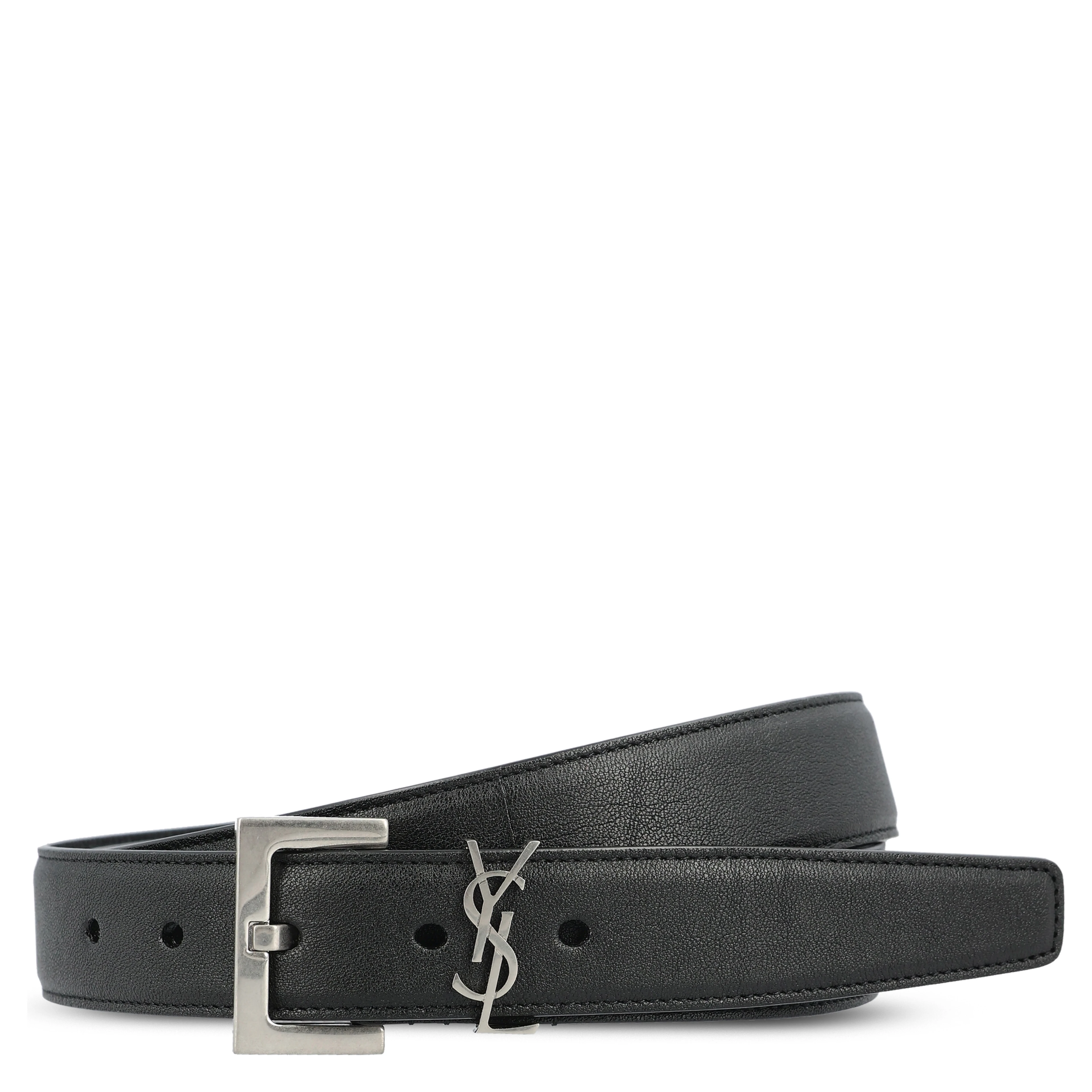 Saint Laurent  Belts Black