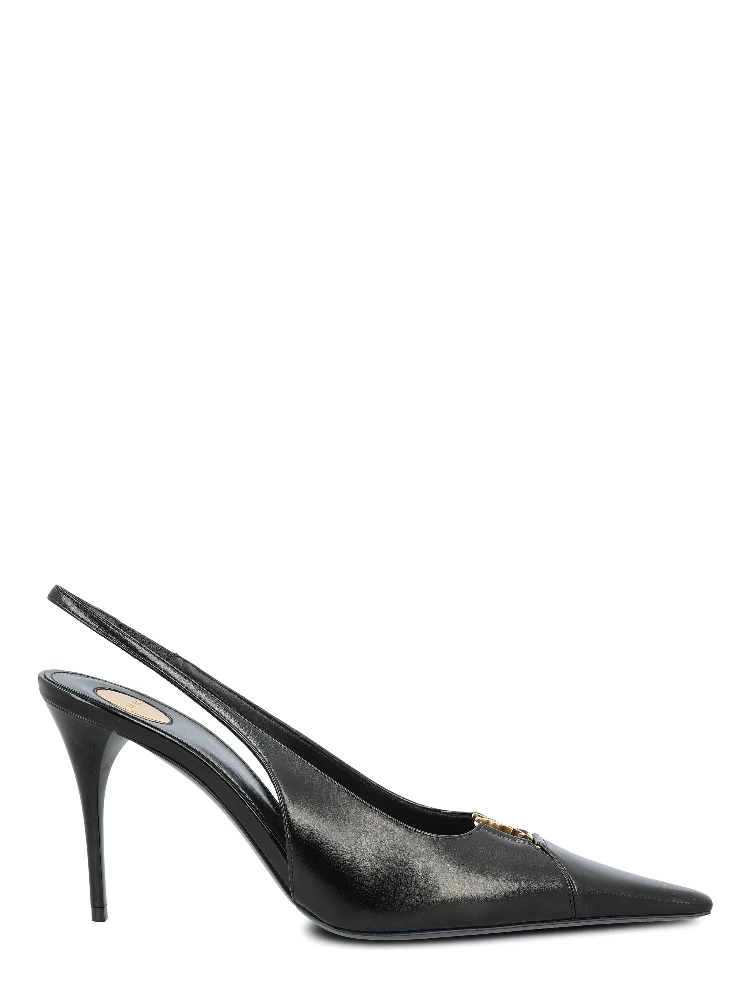 Saint Laurent  With Heel Black