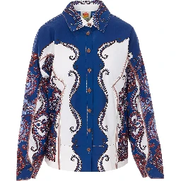 FARM RIO Shirts Blue