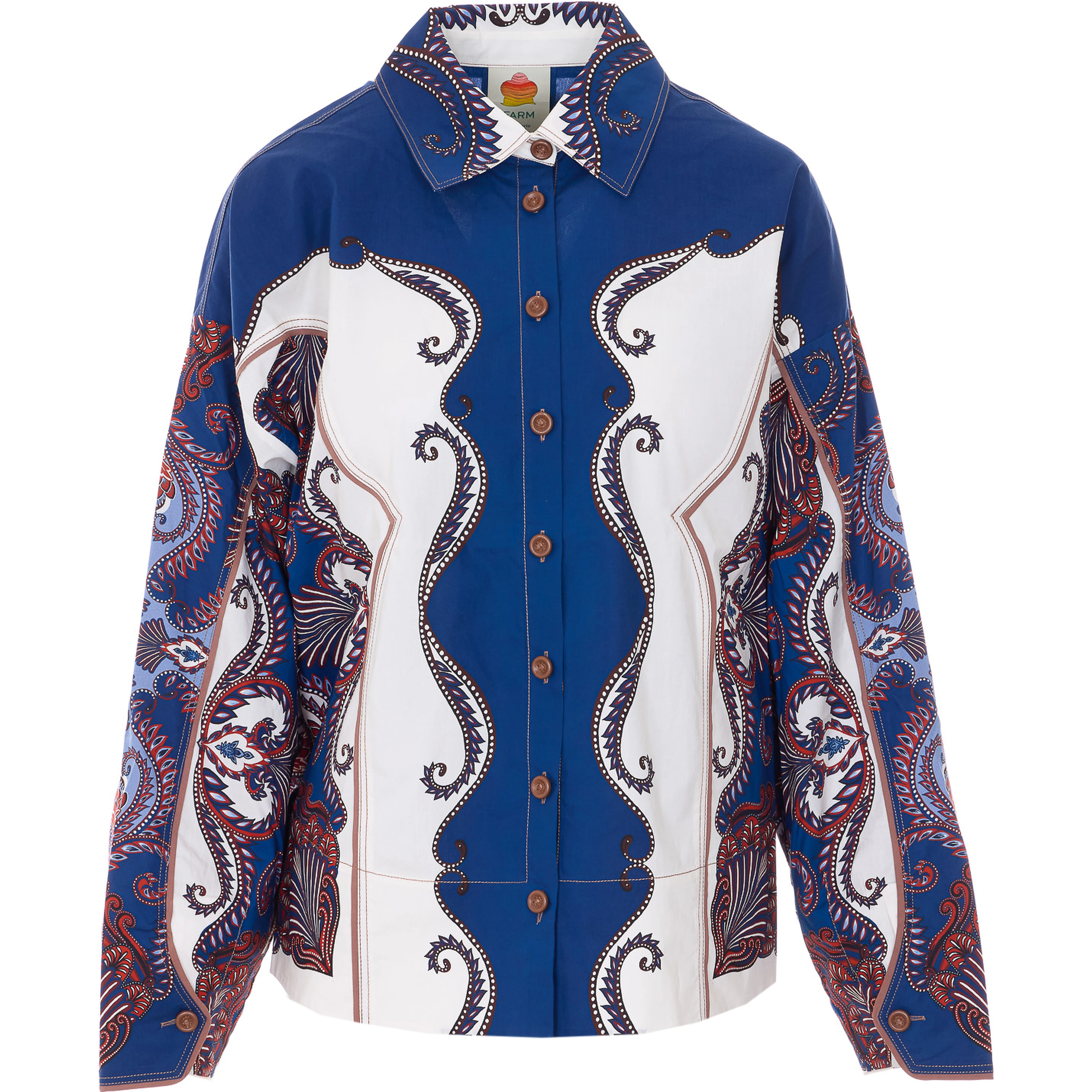 FARM RIO Shirts Blue
