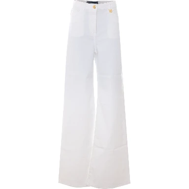 Elisabetta Franchi Trousers White