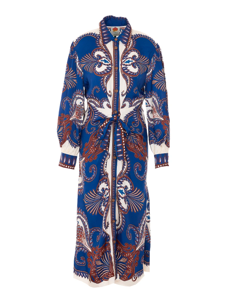FARM RIO Dresses Blue