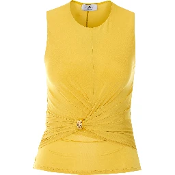 Elisabetta Franchi Top Yellow