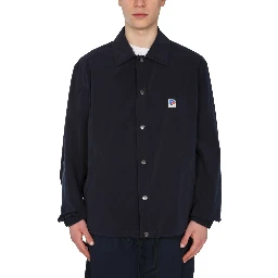 RELAXED FIT JACKET WITH BOSS X RUSSELL ATHLETIC LOGO