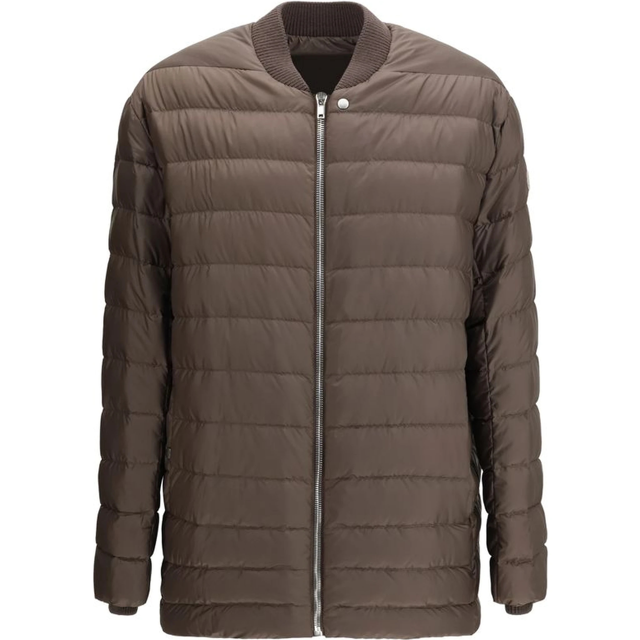 Brown Goose Down Trench Coat