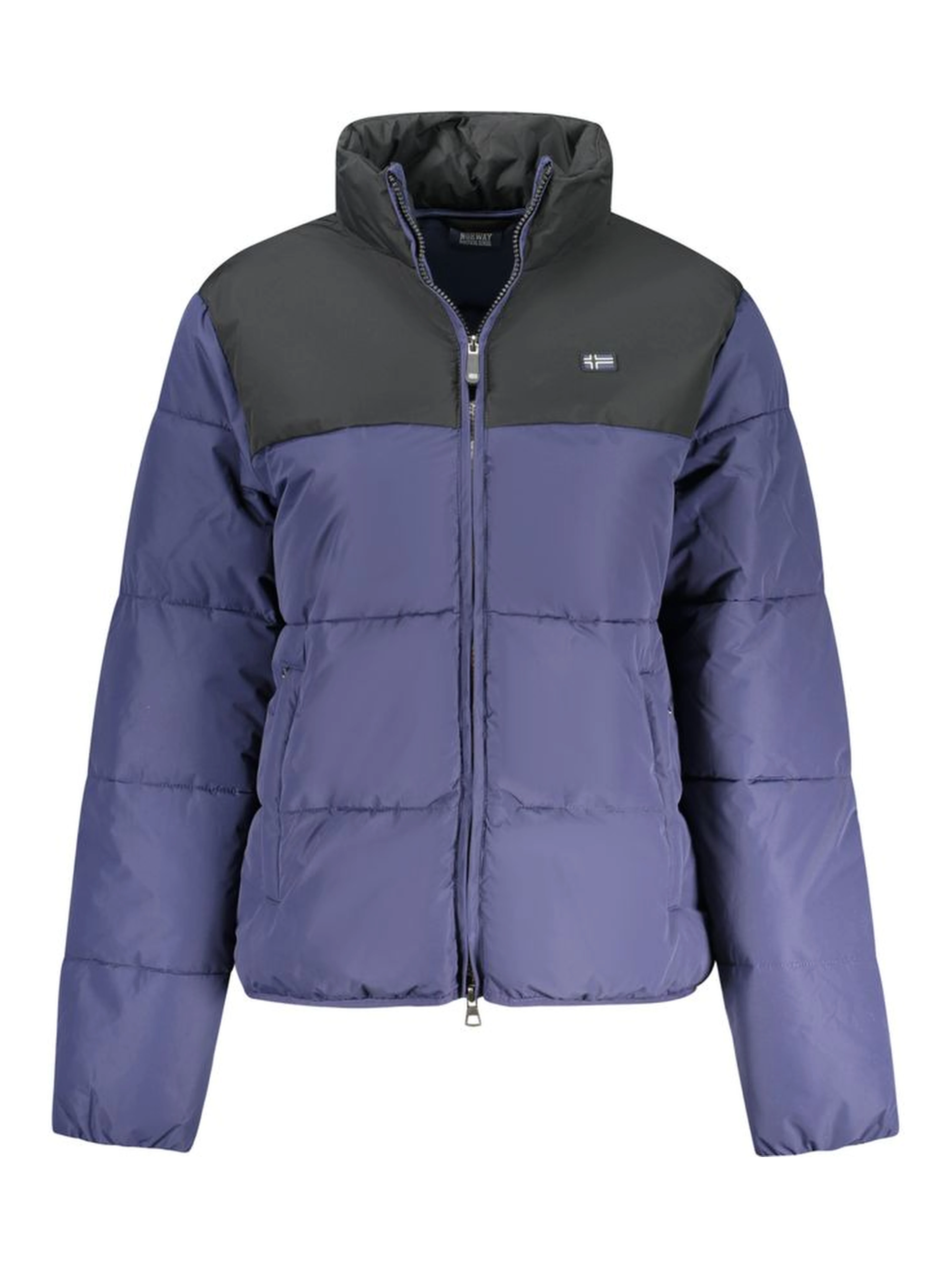 Blu Poliestere Women Jacket