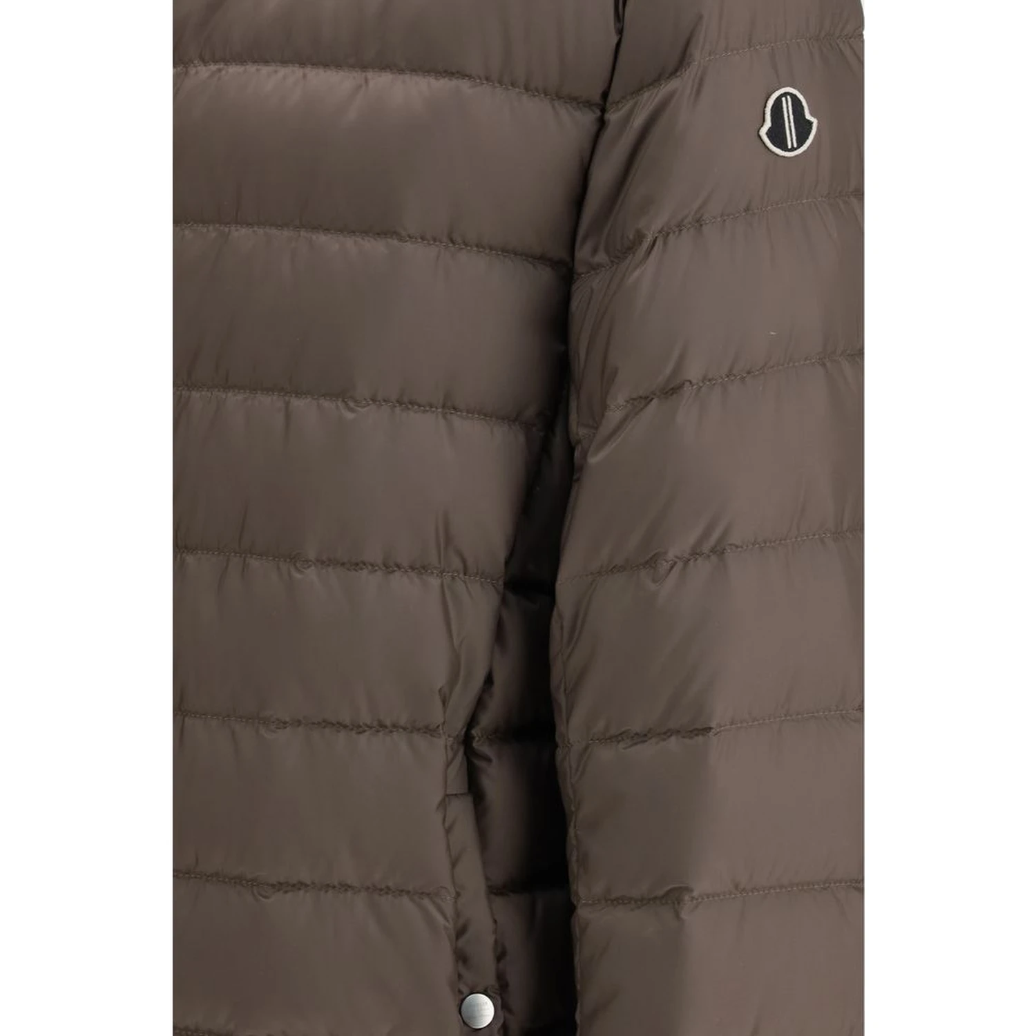 Brown Goose Down Trench Coat