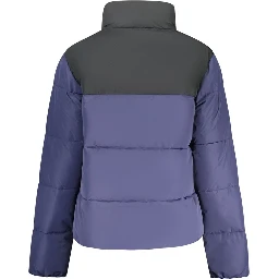 Blu Poliestere Women Jacket