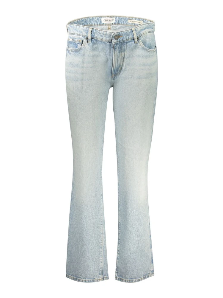 Azzurro Cotton Women Jeans