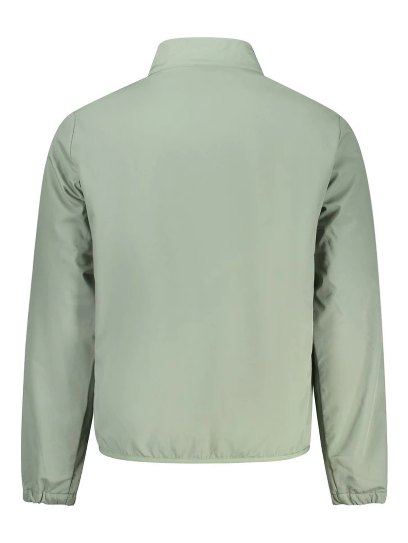 Verde Poliestere Uomo Giacca