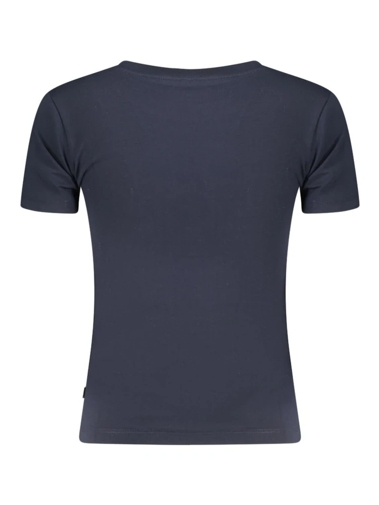 Blue Cotton Women T-Shirt alternative