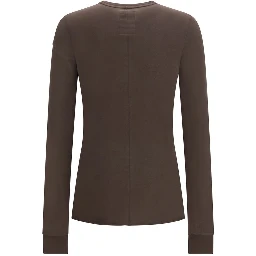 Brown Cotton Sportswear