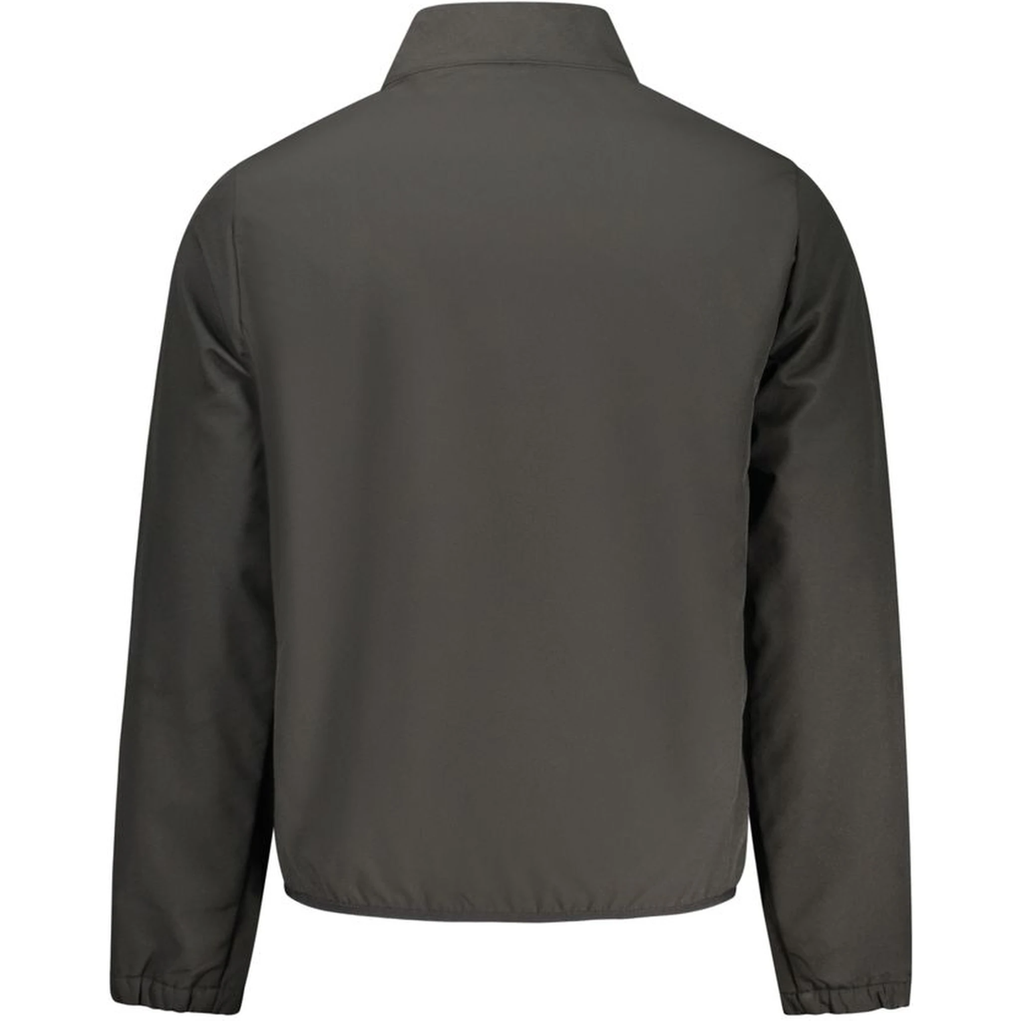 Black Polyester Men's Jacket