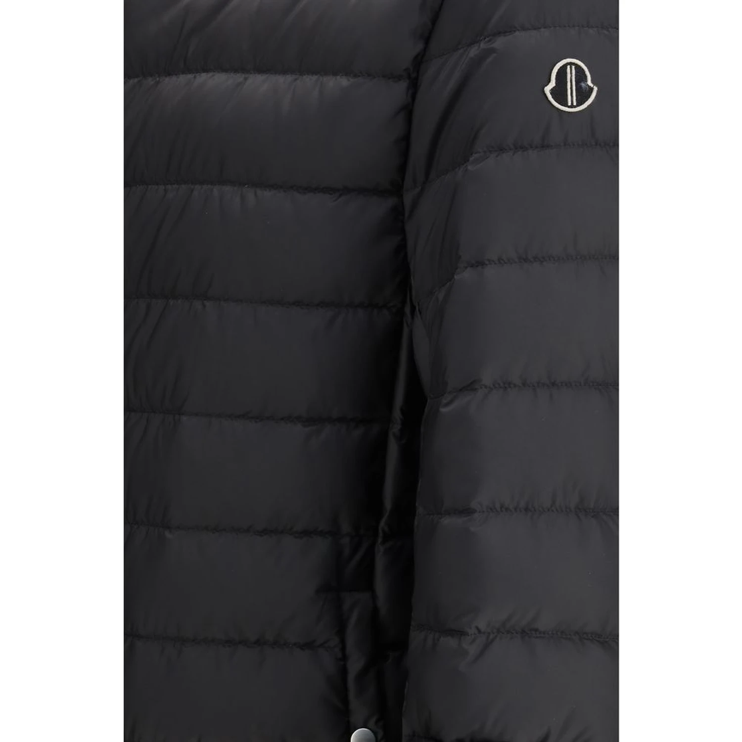 Black Goose Down Trench Coat