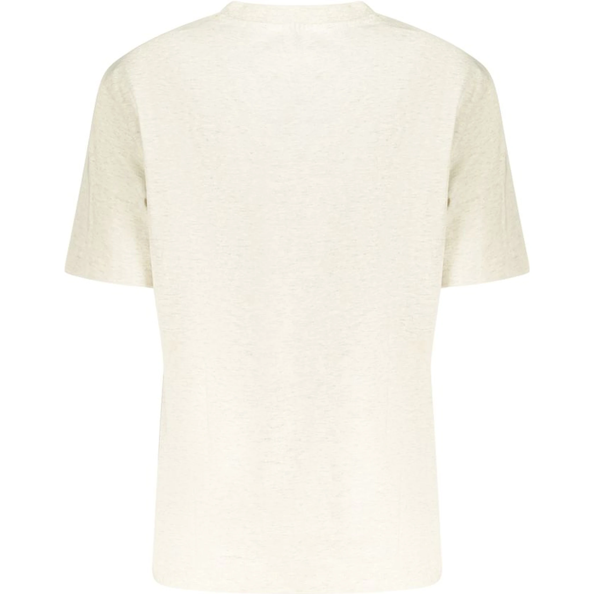 Beige Cotton Womens T-Shirt