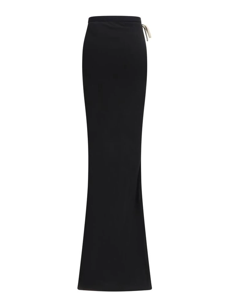 Black Cotton Long Skirt alternative