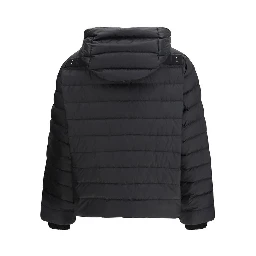 Black Polyester Coat