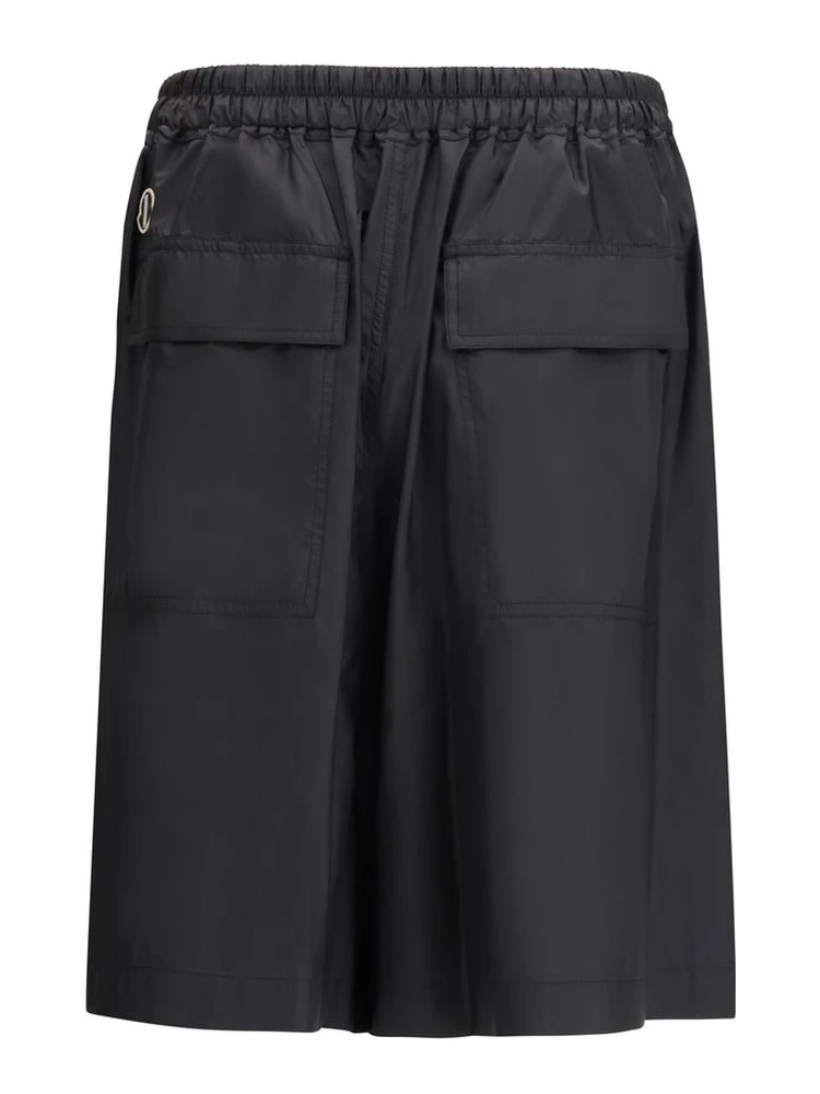 Black Polyester Bermuda Shorts alternative