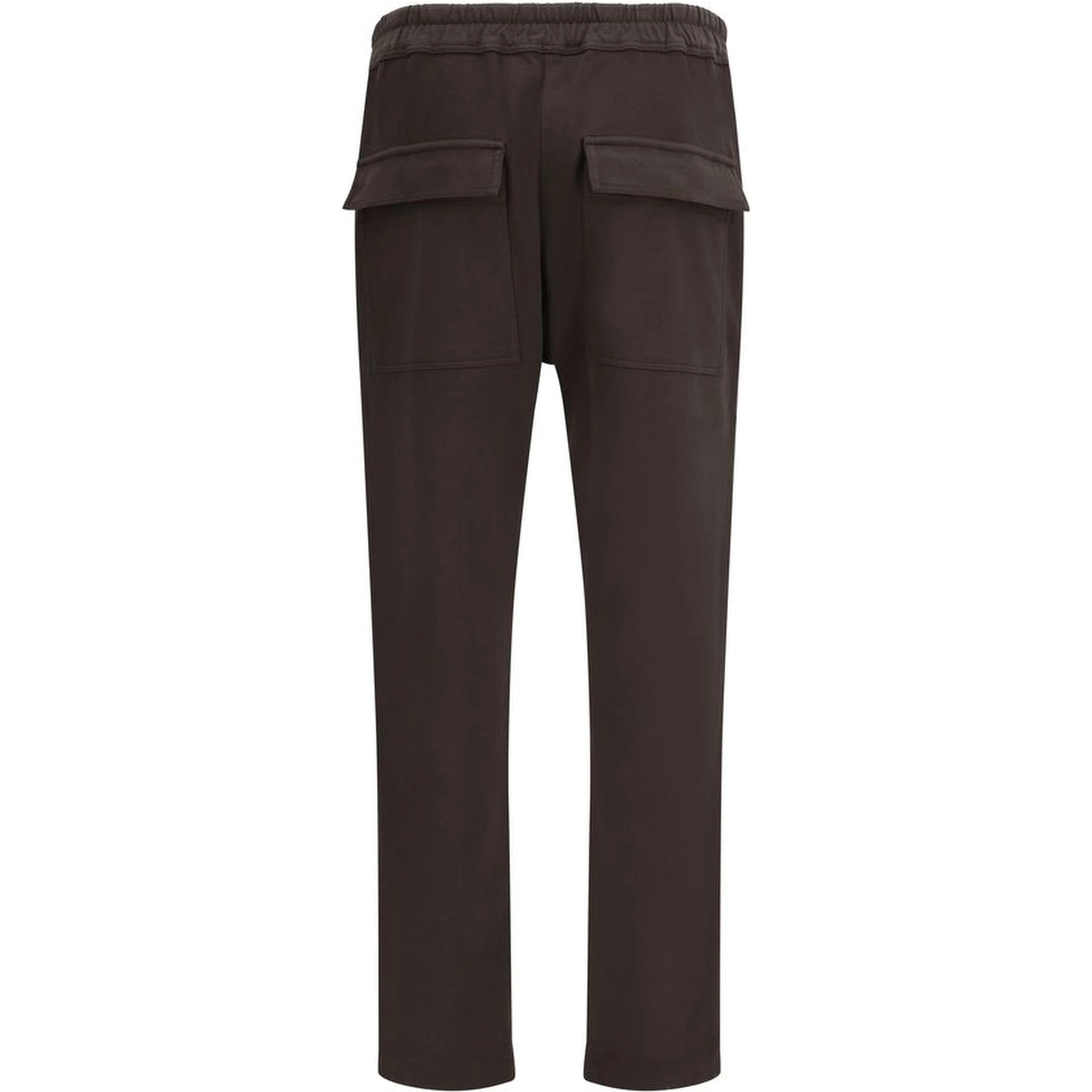 Brown Cotton Athletic Pants