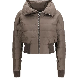 Brown Polyester Coat