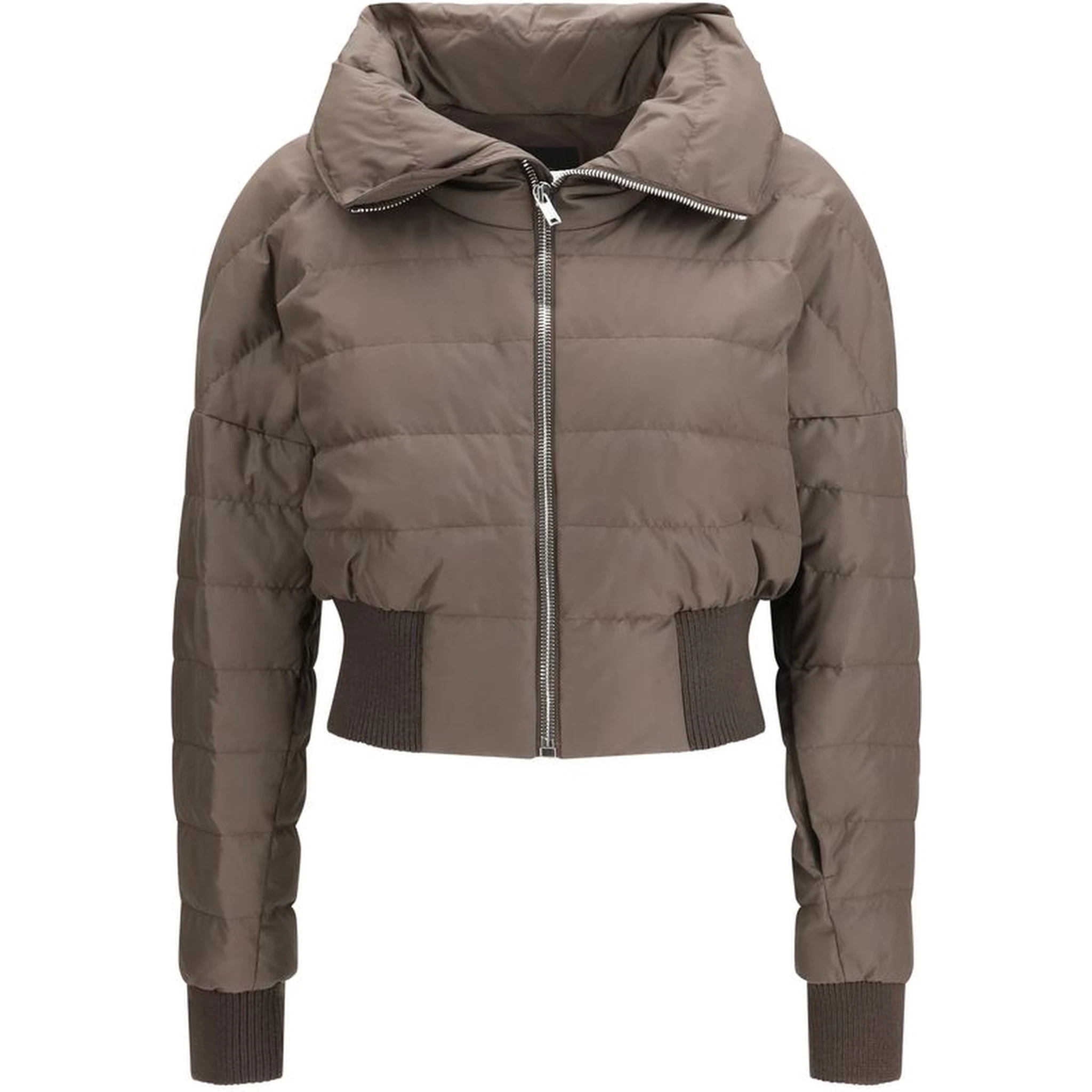 Brown Polyester Coat