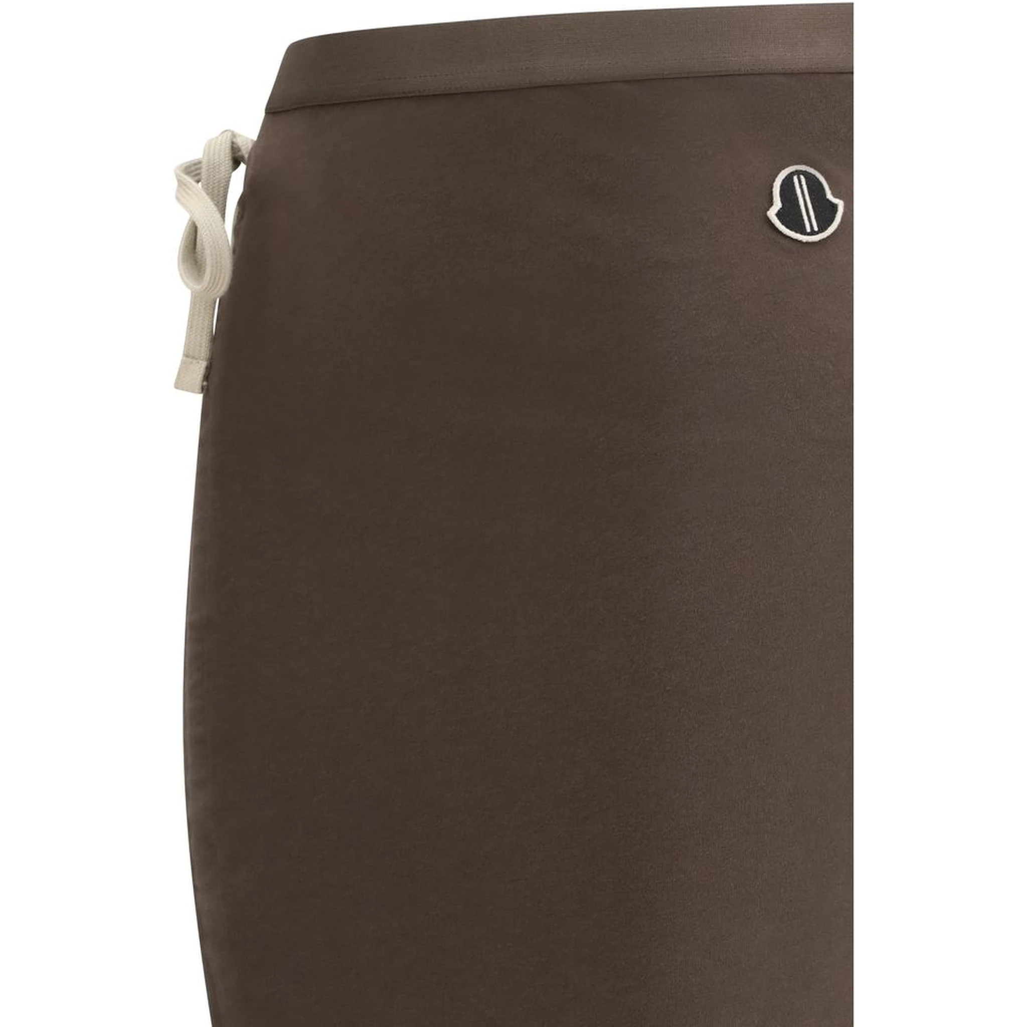 Brown Cotton Long Skirt