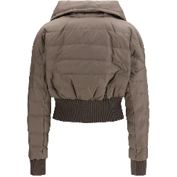 Brown Polyester Coat