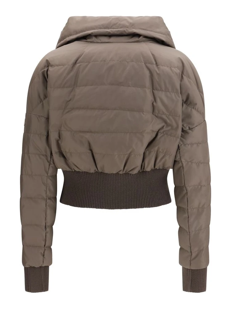 Brown Polyester Coat alternative