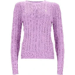 CABLE KNIT WITH LOGO