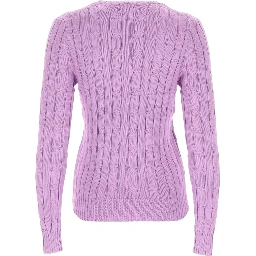 CABLE KNIT WITH LOGO