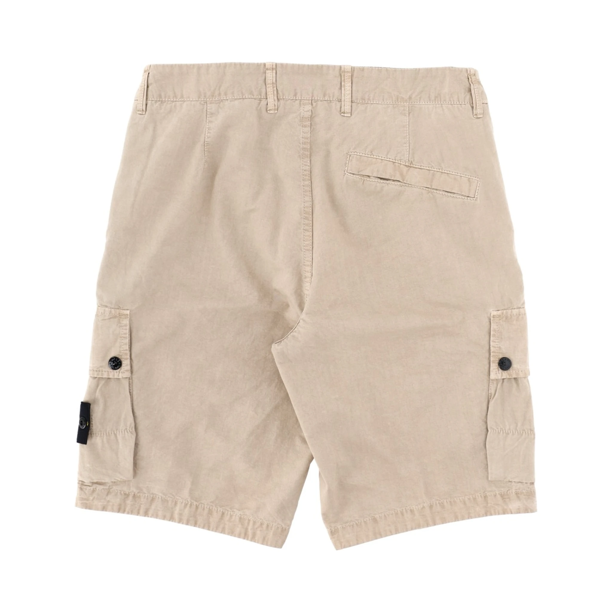 CARGO SHORTS WITH LOGO PATCH