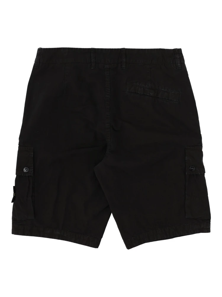 CARGO SHORTS WITH LOGO PATCH alternative