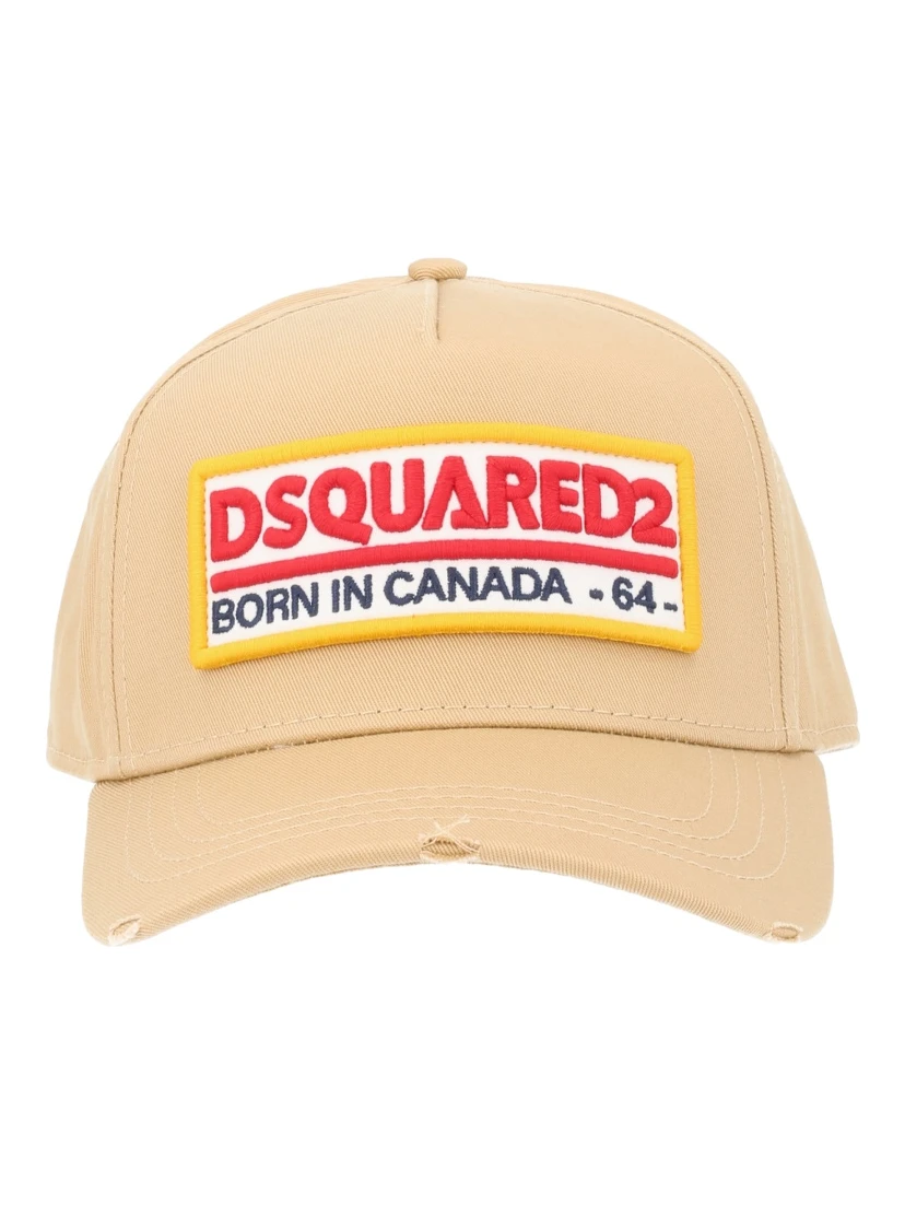 BASEBALL HAT WITH LOGO PATCH