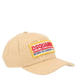 BASEBALL HAT WITH LOGO PATCH