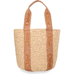 BASKET BAG "WOODY" LARGE