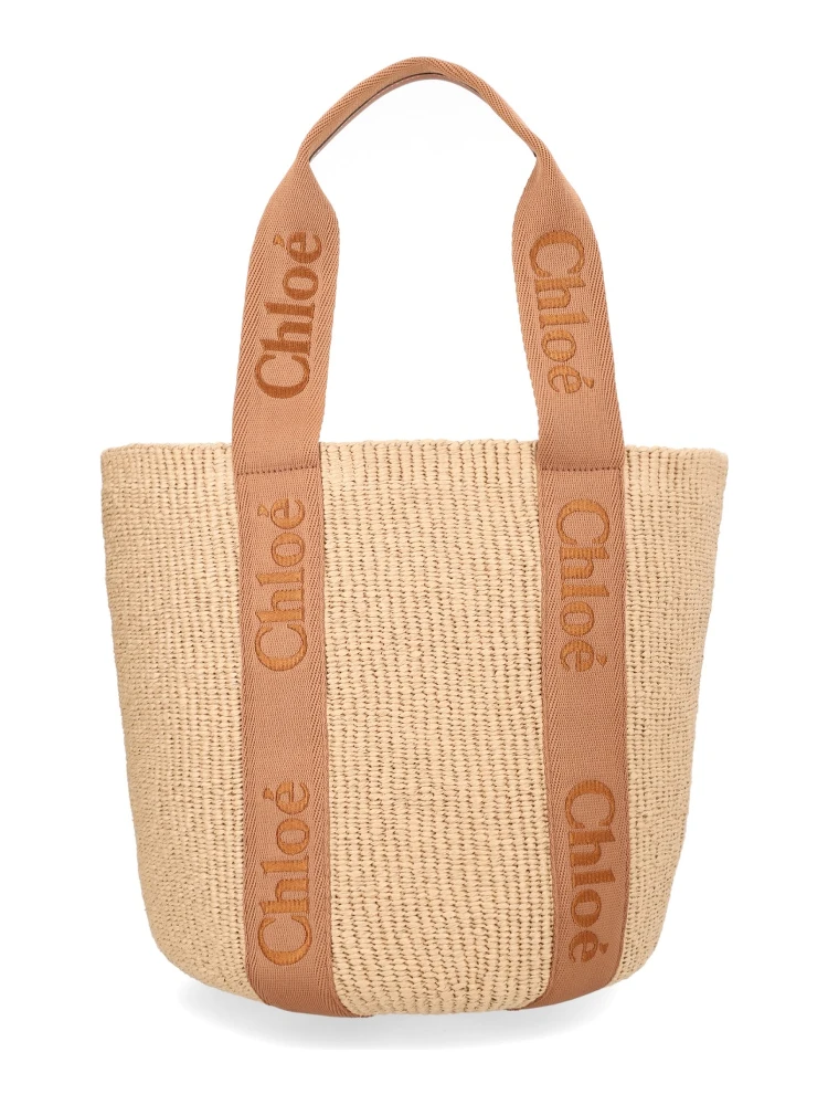 BASKET BAG "WOODY" LARGE