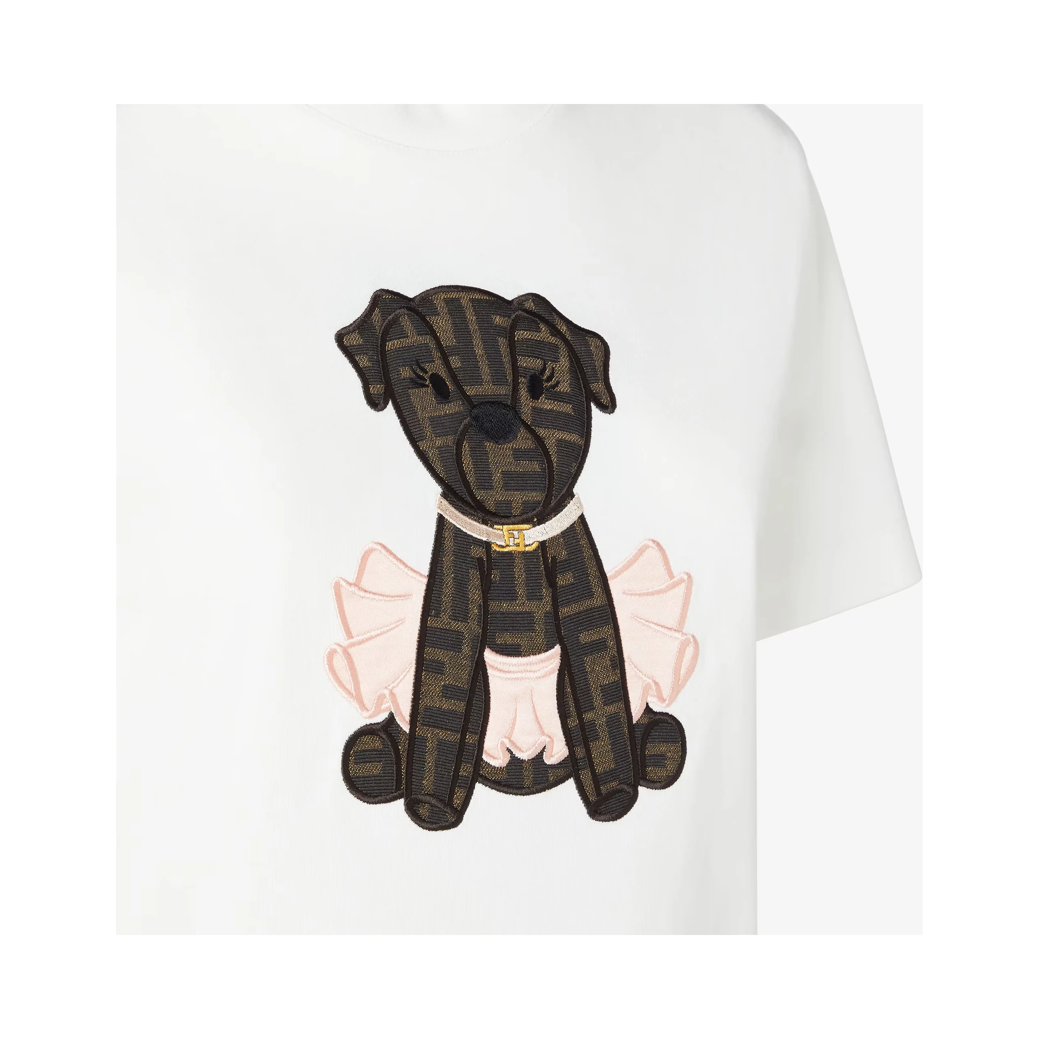 تيشيرت قطني من "فندي إيتينا"