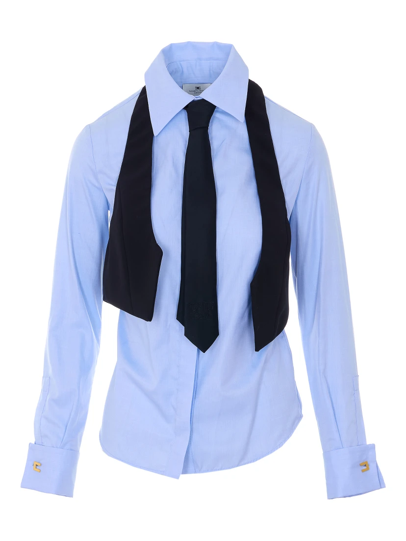 Elisabetta Franchi Shirts Blue